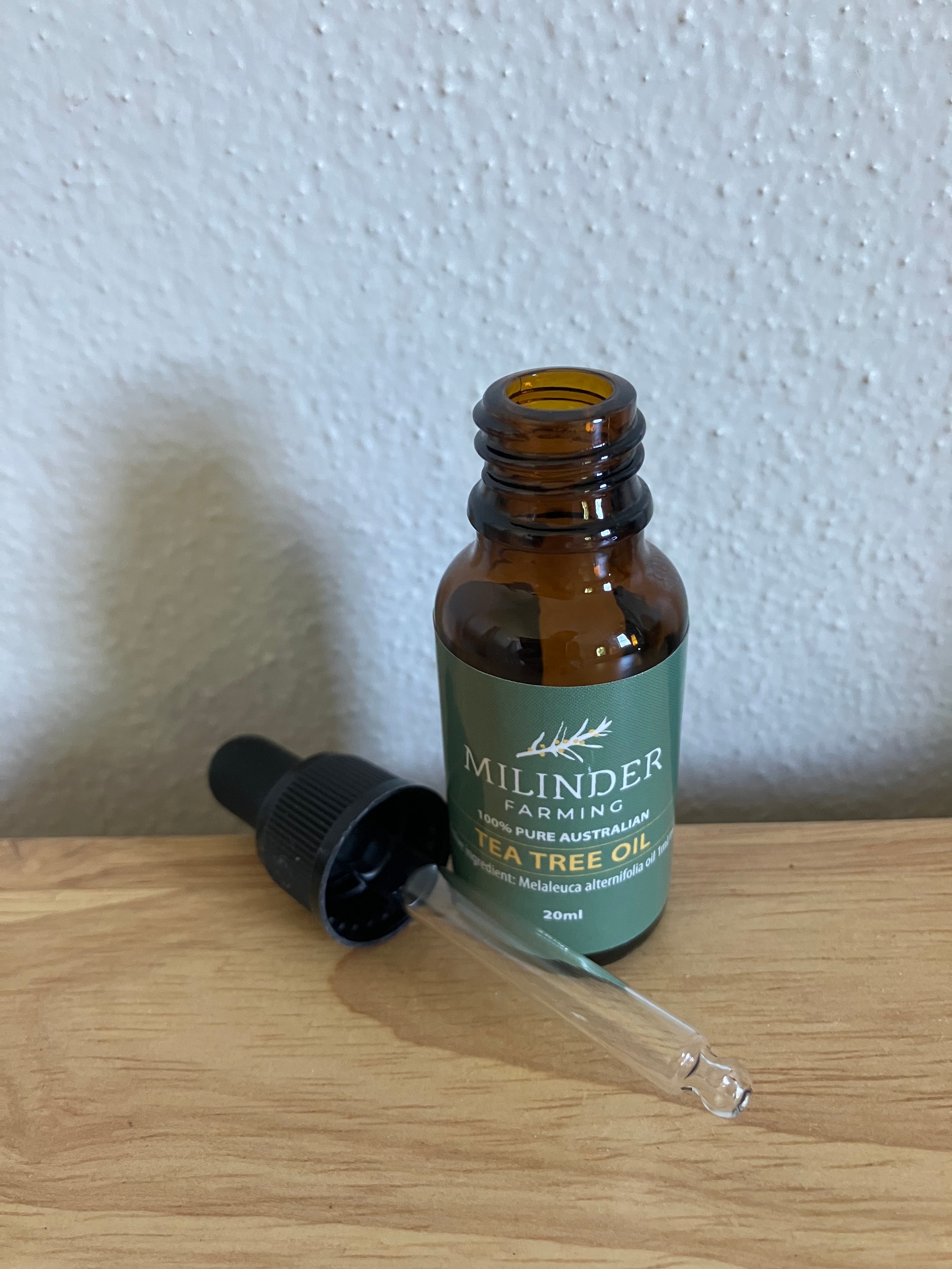 20ml Pure Australian Tea Tree Oil 100% – Milinder Farming