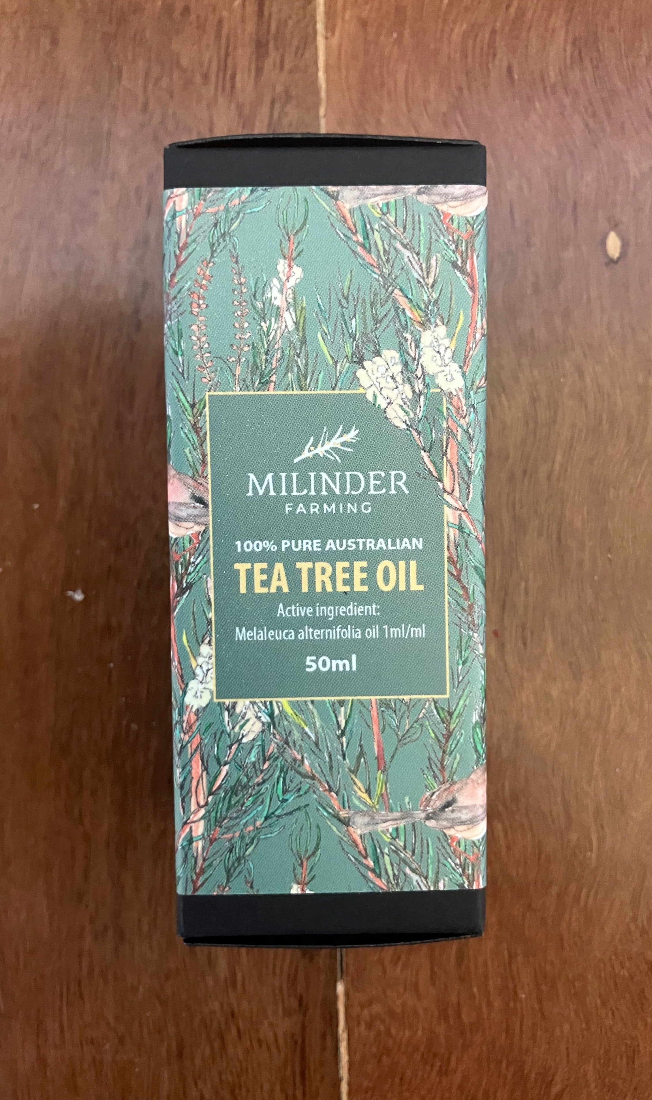 50ml Pure Australian Tea Tree Oil 100% - in Gift Box – Milinder Farming