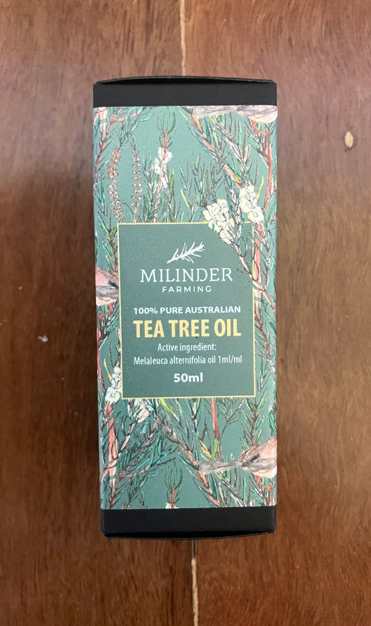 50ml Pure Tea Tree Oil 100% - in Gift Box